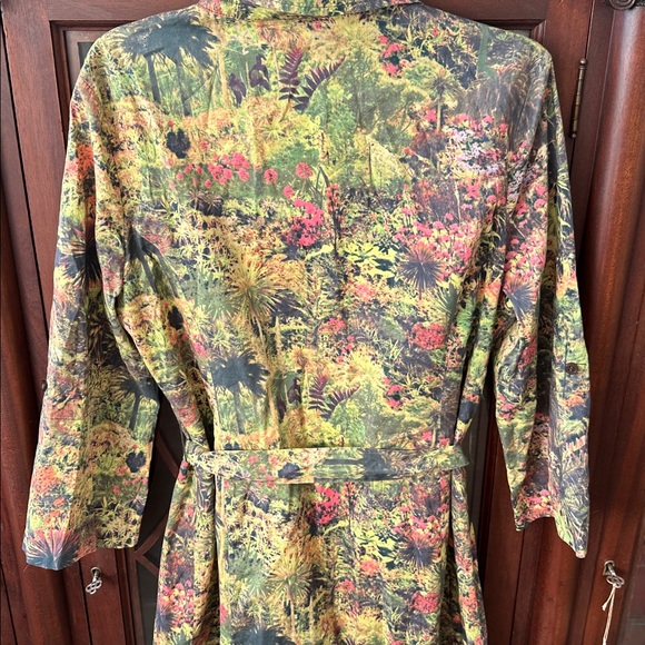 Boho Liberty Art Fabrics Shirt Dress All Cotton - Picture 4 of 7